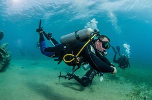 Изображение Нырять на дальность: подводные километры в акватории Акабы
