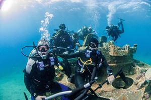 Изображение Нырять на дальность: подводные километры в акватории Акабы